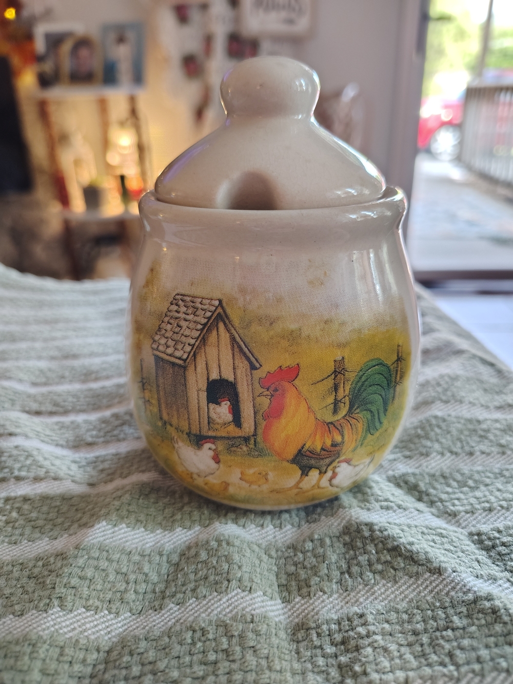 Vintage Hermitage Honey Pot